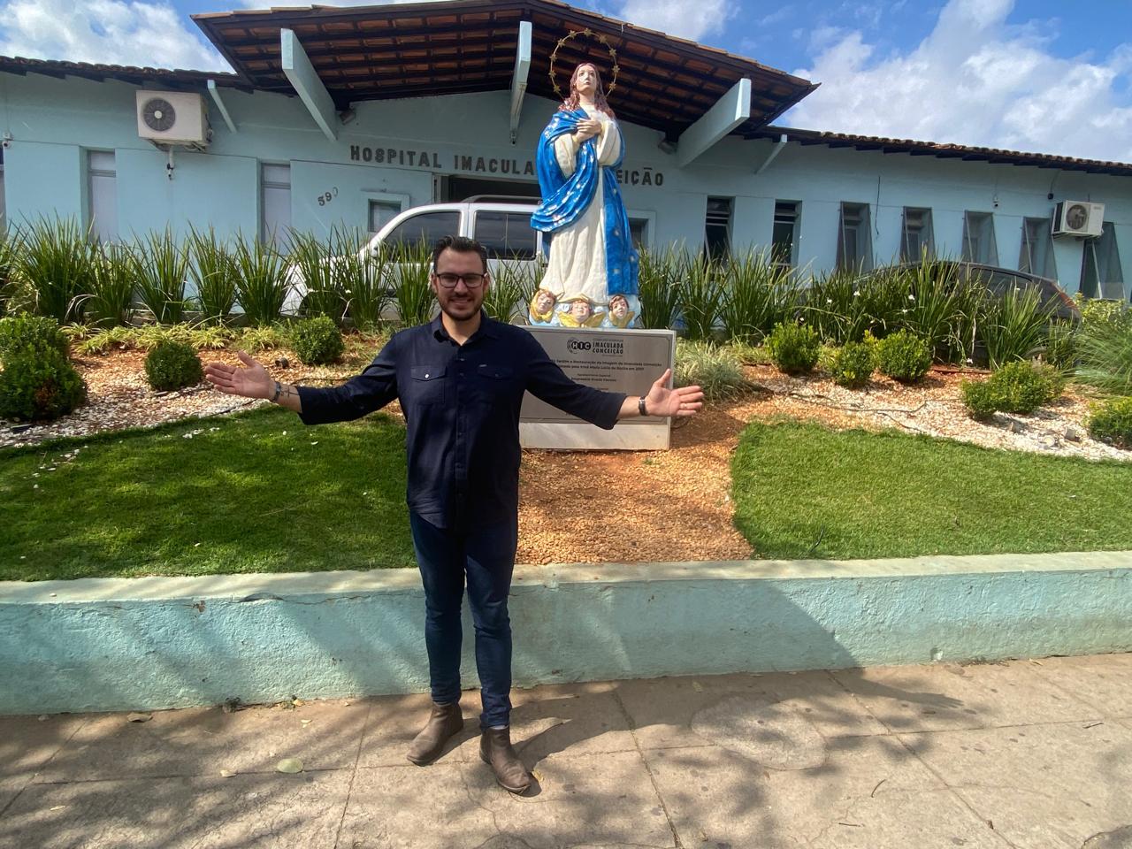 Pré. Candidato Cristiano Capitólio visitou Curvelo 