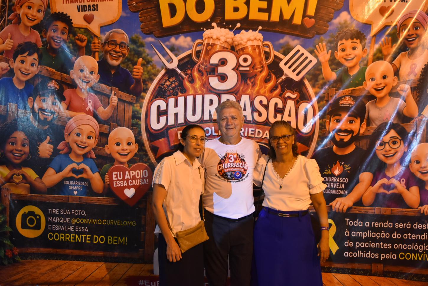 3º Churrasção da Convívio foi um sucesso em Curvelo com a presença de diversas autoridades 
