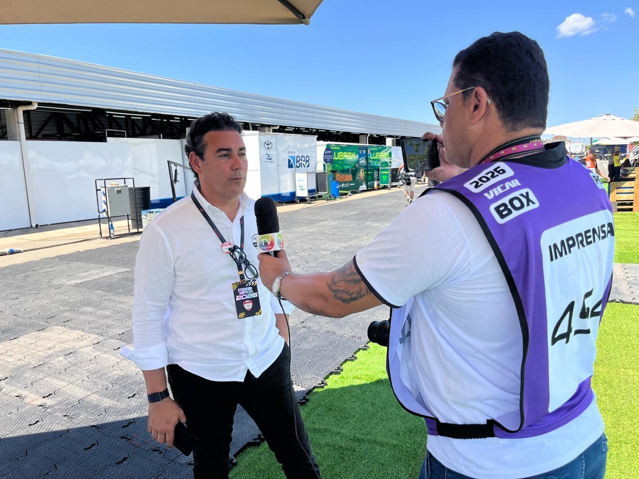 Entrevista com o CEO da Stock Car senhor Lincoln Bortoleto em Curvelo 