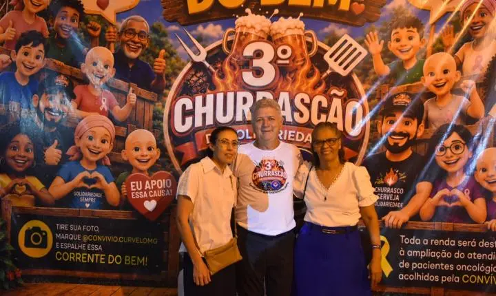 3º Churrasção da Convívio foi um sucesso em Curvelo com a presença de diversas autoridades 