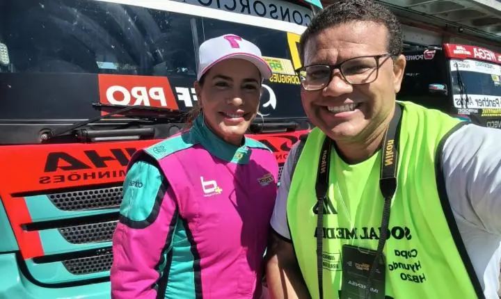 Acelerando com os Brutos da Copa Truck, evento este ocorrido em Curvelo 