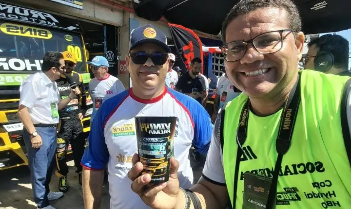 Acelerando com os Brutos da Copa Truck, evento este ocorrido em Curvelo 