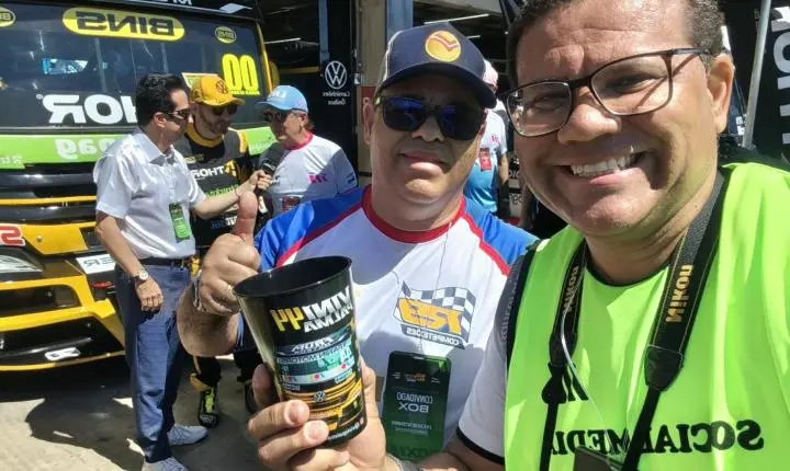Acelerando com os Brutos da Copa Truck, evento este ocorrido em Curvelo 