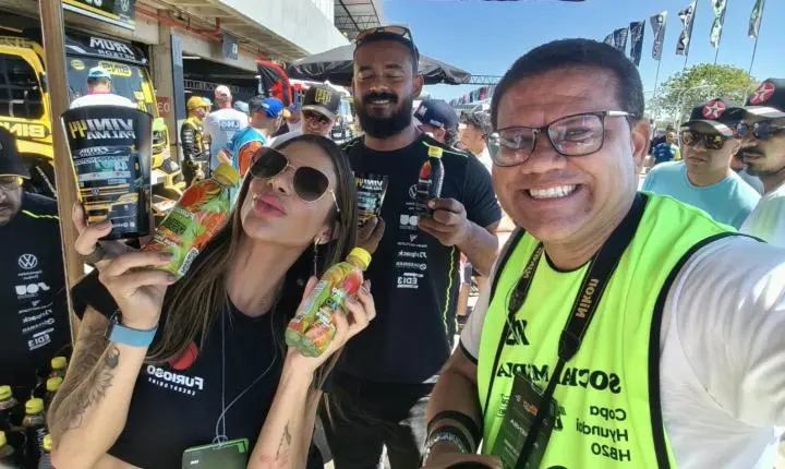 Acelerando com os Brutos da Copa Truck, evento este ocorrido em Curvelo 