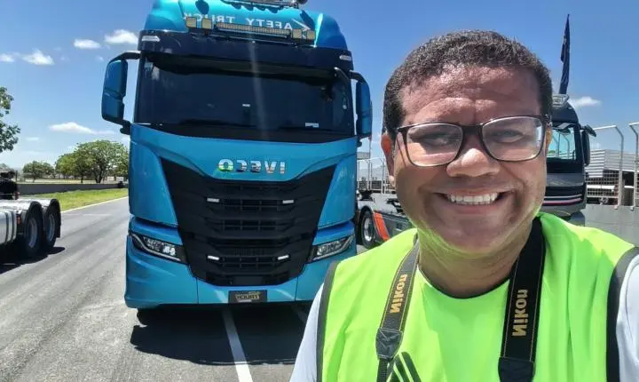 Emoções e entrevistas Copa Truck realizado em Curvelo