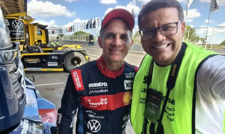Emoções e entrevistas Copa Truck realizado em Curvelo