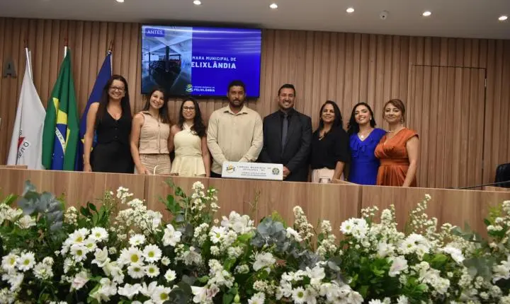 Reinauguração da Câmara Municipal de Felixlândia com um sucesso 