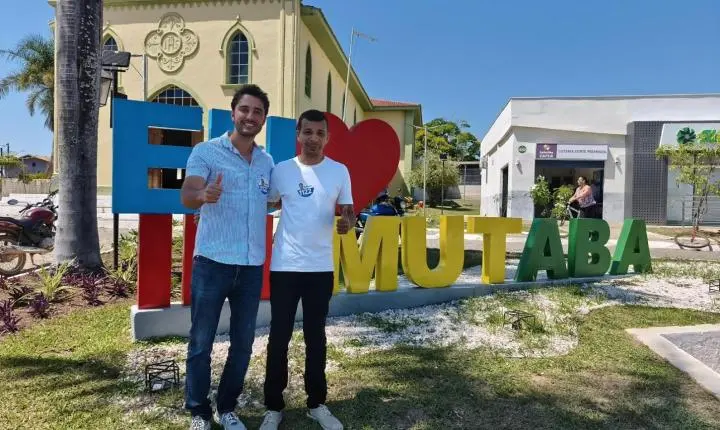 Vereador Eder de Inimutaba recebeu o Diego Assessor  do Deputado Pinheirinho