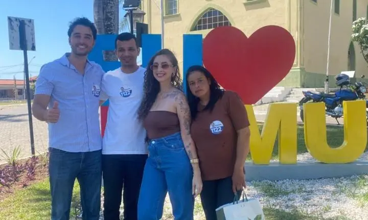 Vereador Eder de Inimutaba recebeu o Diego Assessor  do Deputado Pinheirinho